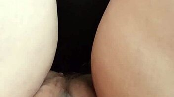 I feel so sensual with this slutty brunette, reaching orgasm in her gaping pussy