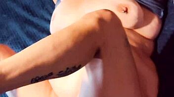 trailer park milf rides big black cock with natural tits