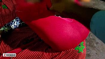 Young Indian couple records a steamy homemade sex video.