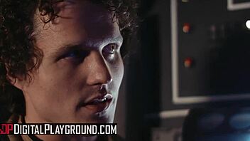 Man, I can't even talk right... Robby Echo and Athena Palomino in this DP parody scene 2 from Digital Playground got me shook!