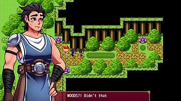 Halloween-themed game with big-titted women and porn in 3D