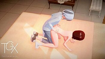 anime hentai futanari sex games sexy girl blowjob cowgirl anal in different positions 😈