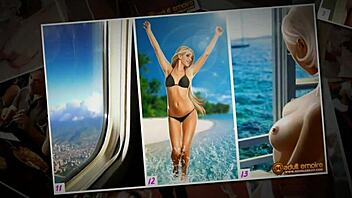 Nicole Heat in intense porn comic with rough action.