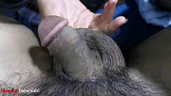 Female doctor examines patient's dick with handjob and blowjob