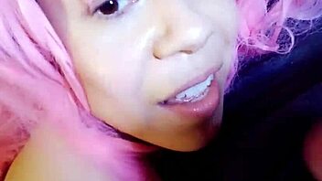 Amateur swallows monster cock with big tits