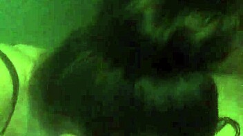 Sloppy deepthroat on old cock