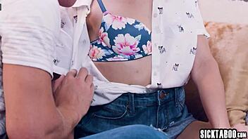 blonde babysitter chloe temple caught and drilled hard