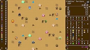 Goblins strike back with instant fucks on heroines in anime playthrough part 3