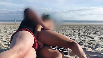 Unexpected Anal in Public, Milf Wasn’t Ready for This Monster Cock Creampie!