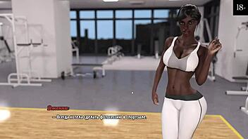 final gameplay of my cute roommate in dorm action