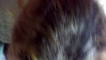 Swallowing cum for breakfast with latina girlfriend