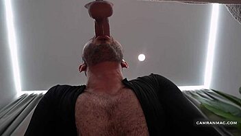 Gay Guy Attempts To Stretch His Throat With Dildo Toys