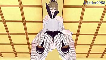 Kusuha and Cagalli, ready for wild play? Show us intense lesbian action in this hentai clash!