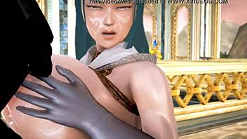 Demon King Battles Warrior in 3D Hentai Adventure.