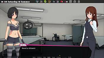 Finishing the game in the fixer series with anime hentai elements