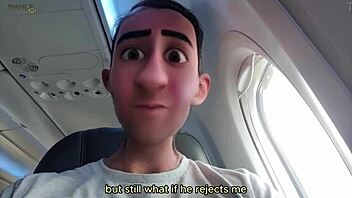 Step Gay Dad Gets Naughty on High Flight Fun?