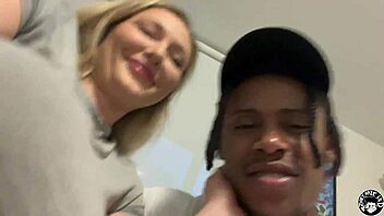 Busty canadian pawg sits on lil d in part 1