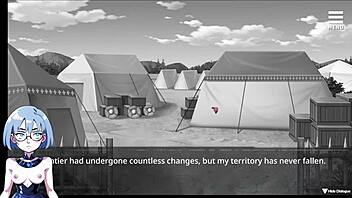 I-I got stuck in the witch's prison in this hentai game