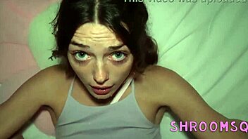 Alternative teen gets anal from daddy and big cock lover