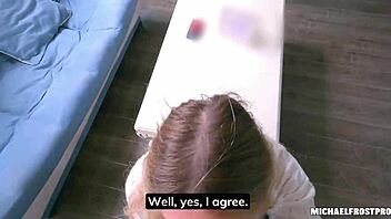 Married couple’s friendly assistance with an anal play