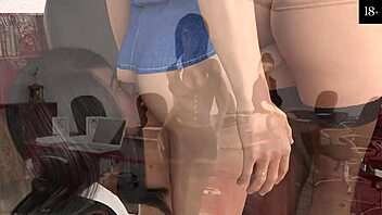 final gameplay of my cute roommate in dorm action