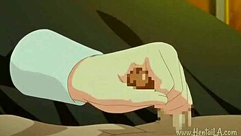 Hey, check out this busty blonde maid in anime!