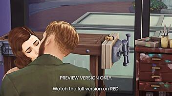 Peggy and Steve explore naughty 3D hentai adventures in this preview.