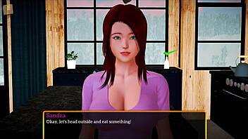 Oh Wow, Watch This Brunette Milf With Big Tits And Ass In My New Family 469 Cartoon!