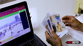 Young stud fiercely fucks boss in anal action!