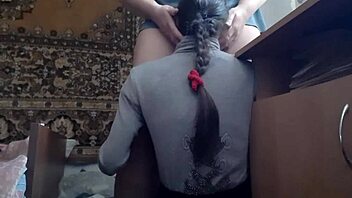 I guide her head to make her cum quicker.