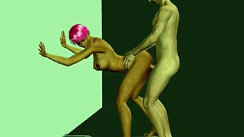 Slam big cock down virtual throat.