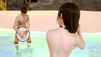 Check out Kayane Tendo's nude scenes in Waifu Academy