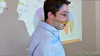 Straight Male Executive Tries Gay Sex On Pantsless Friday!