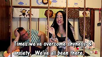Abdl Shyness Explored in Detailed Backstage Fetish Scenes of Overcoming Barriers
