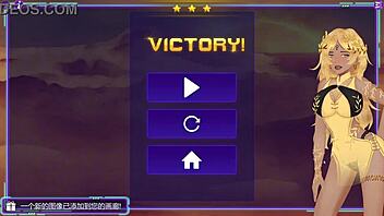 milf hunter 2 gold star woman riding and shooting