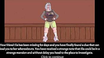 Rough monster creampie in hentai mansion with huge cock