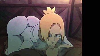 D-Art Model Rides Cock for Anal Creampie