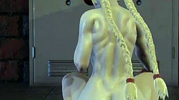 in this 3d hardcore scene, cammy explores every hole