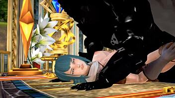 Demon King Battles Warrior in 3D Hentai Adventure.