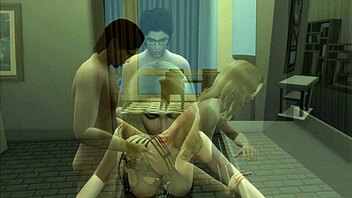 coffee with a friend turns into a bathroom fuck session, guy pounding girl while smoking and wearing heels