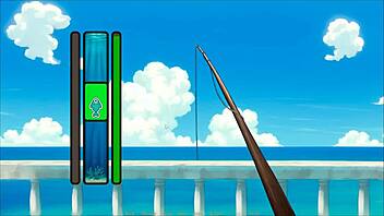 Bold creampie fills alvidas pirate pussy in hentai parody.