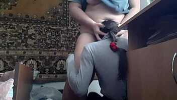 I guide her head to make her cum quicker.