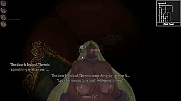 Rough monster creampie in hentai mansion with huge cock