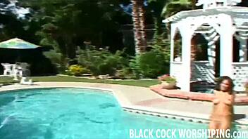 Watch me get fucked by two big black guys, feeling humiliated and excited