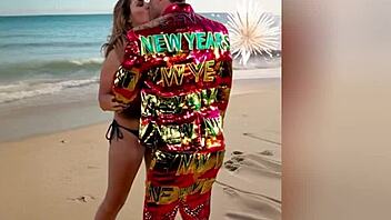 Step aunt flaunts her bikini and engages in dirty talk