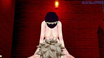 mimosa and vanica get intense with asta in this black clover hentai scene