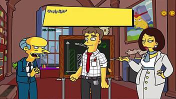 The Simpsons: Burns' Mansion - Yes Man Hentai Toon