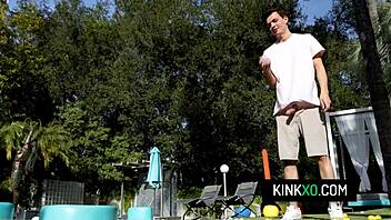 Why do Minxx, Marley, Chanel, and Camryn get rough in this stepsiblings threesome?