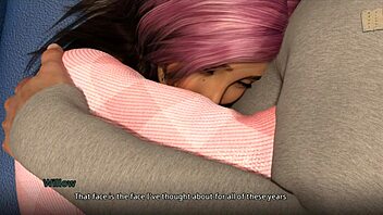 three girls try to knock john off his feet in wvm 123