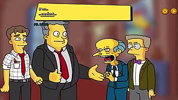 The Simpsons: Burns' Mansion - Yes Man Hentai Toon